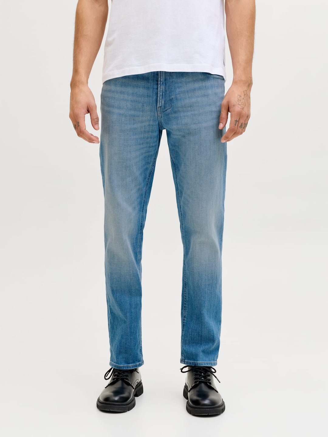Jack & Jones Clark jeans regular fit – heren - Blue Denim - 32