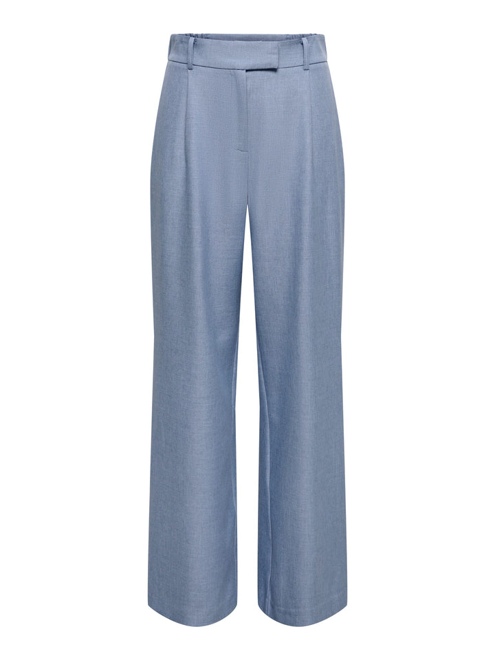 Only 15336761 Linda lange broek blauw melee – dames - L32