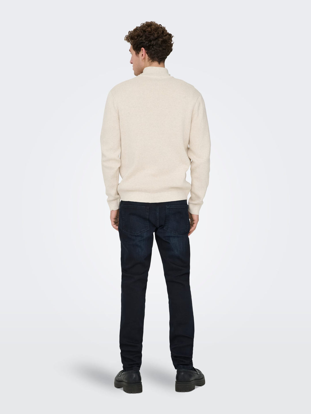 ONLY & SONS Loom jeans slim fit blauw – heren - Blue Denim - L32