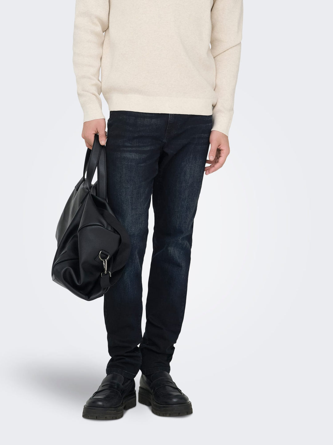 ONLY & SONS Loom slim fit jeans blauw – heren - Blue Denim - L34