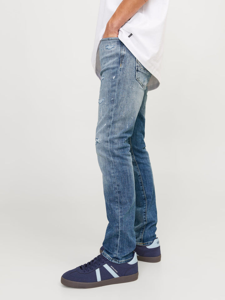 Jack & Jones slim fit jeans Glenn – heren - Blue Denim - L32