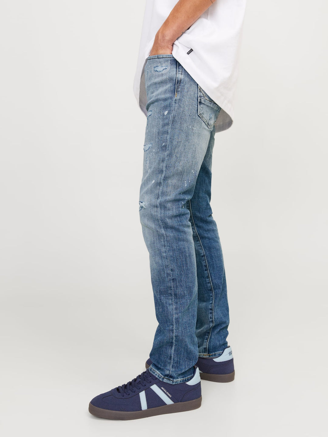 Jack & Jones 12253296 GLenn slim fit jeans blue denim – heren - L32