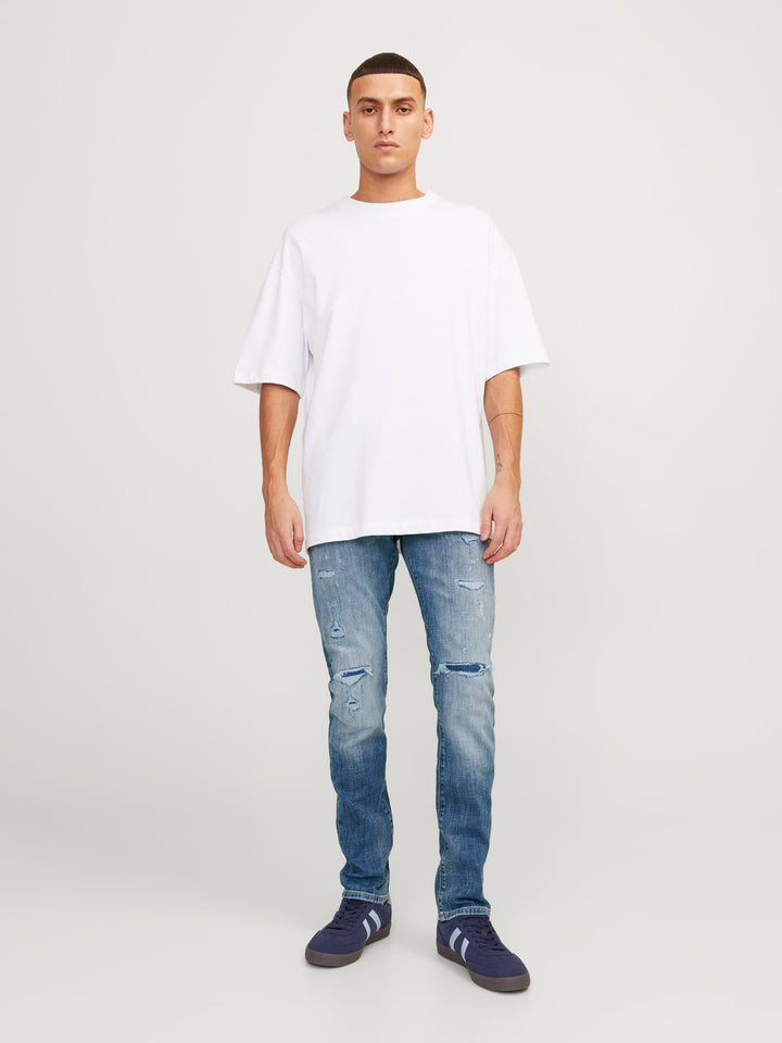 Jack & Jones slim fit jeans Glenn – heren - Blue Denim - L32