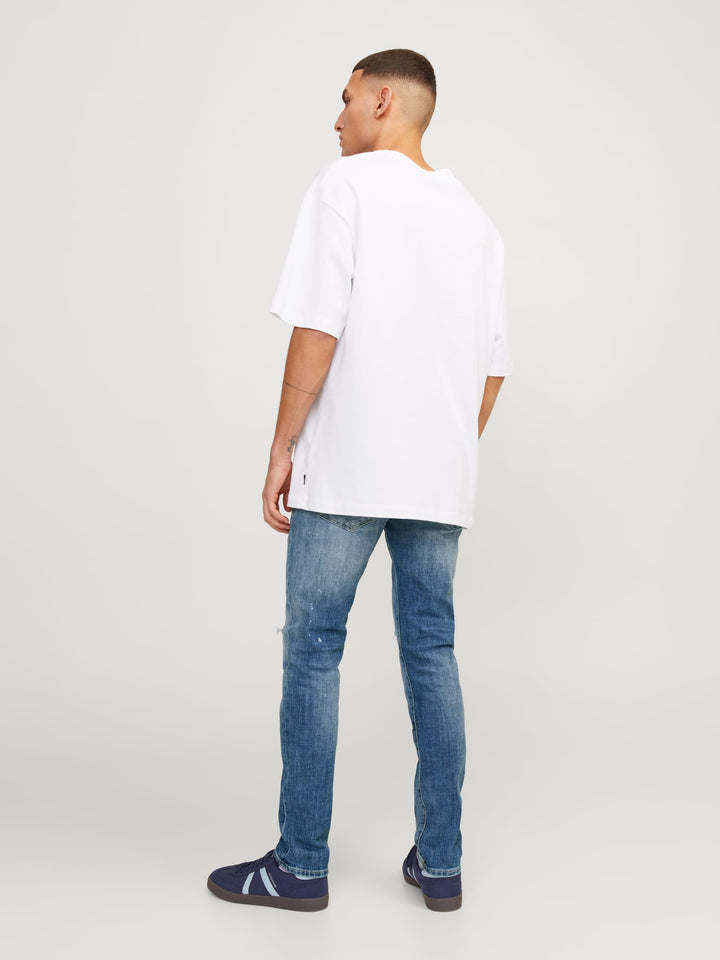 Jack & Jones slim fit jeans Glenn – heren - Blue Denim - L32