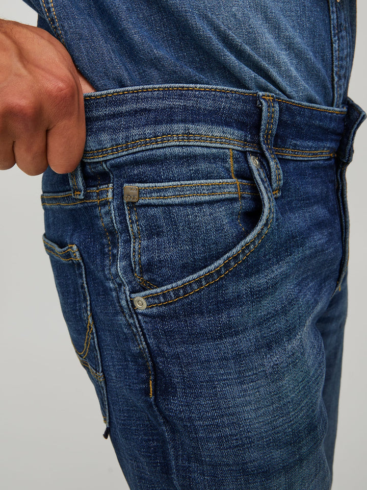 Jack & Jones slim fit jeans Glenn - blue denim heren - L34