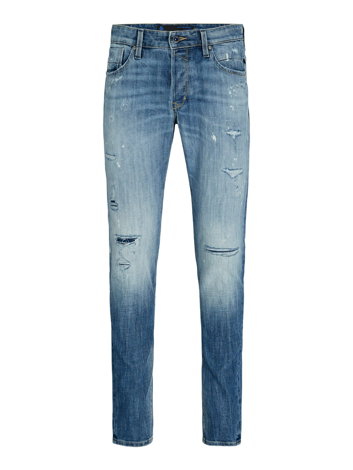Jack & Jones slim fit jeans Glenn – heren - Blue Denim - L32