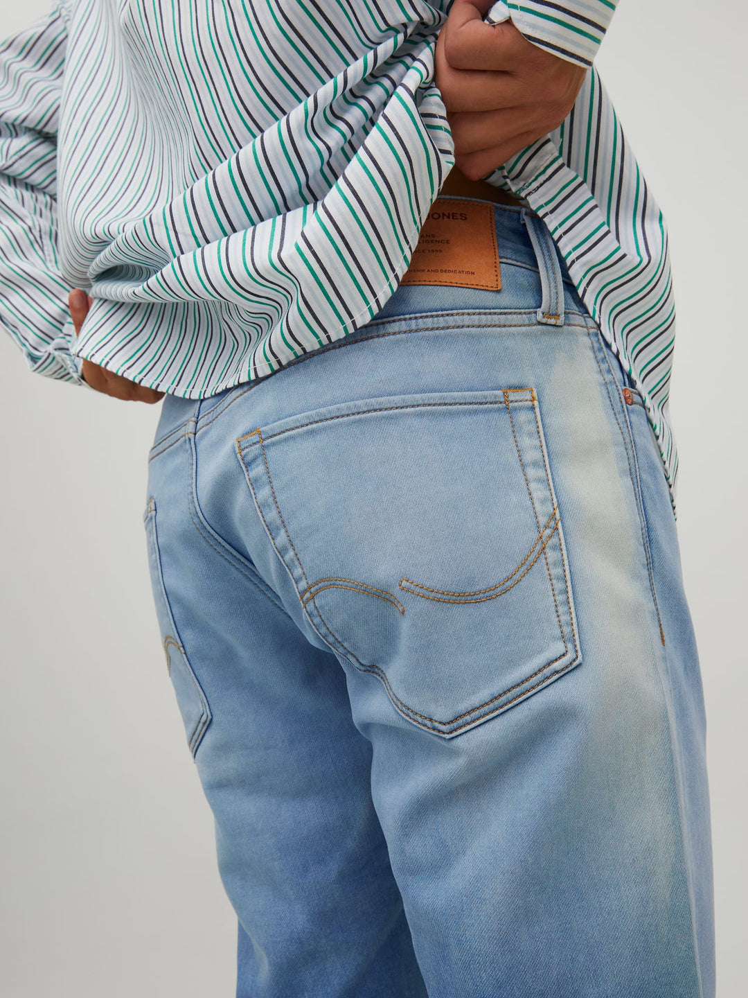 Jack & Jones slim fit jeans blue denim – heren - L34