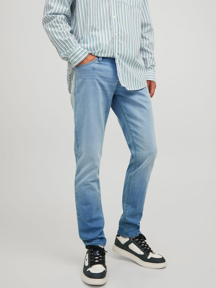 Jack & Jones slim fit jeans blue denim – heren - L34