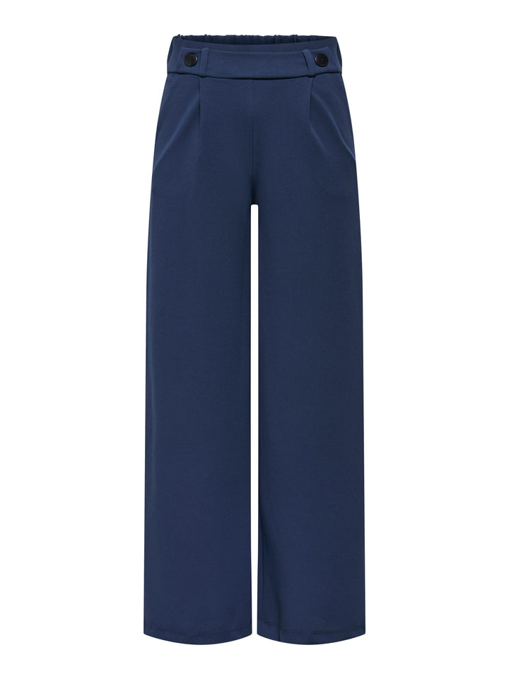 Jacqueline de Yong Geggo lange broek navy – dames - L32
