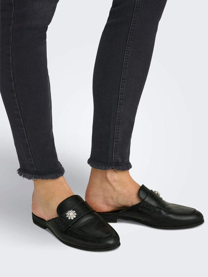 Only skinny fit jeans zwart denim – dames - Black Denim - L34