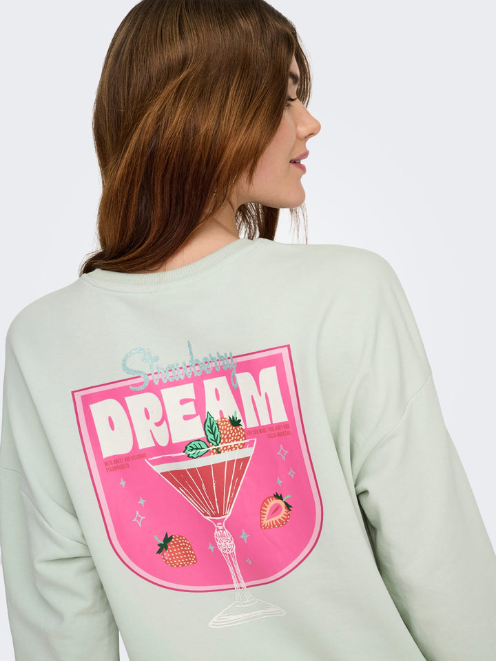 Only Kita sweater mint – dames