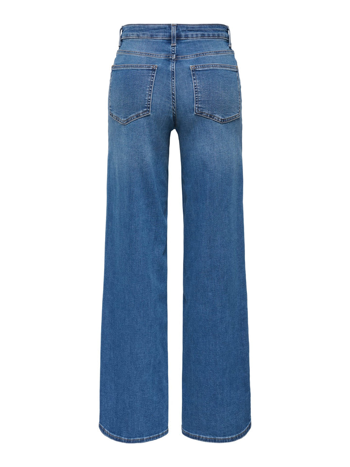 Only Madison jeans loose fit blauw – dames - Blue Denim - L34