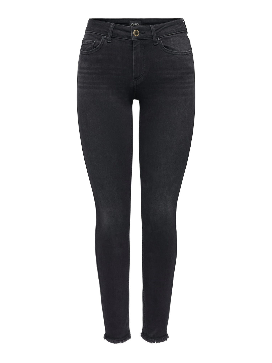 Only skinny fit jeans zwart denim – dames - Black Denim - L34