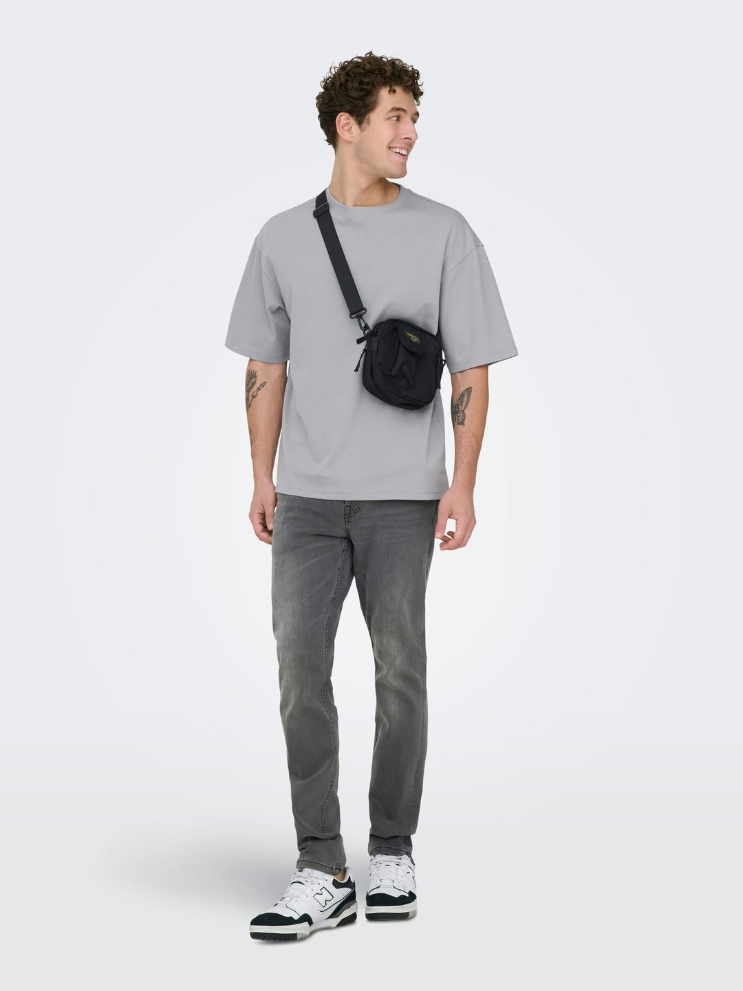 ONLY & SONS LOOM slim fit jeans zwart denim – heren - Black Denim - L32