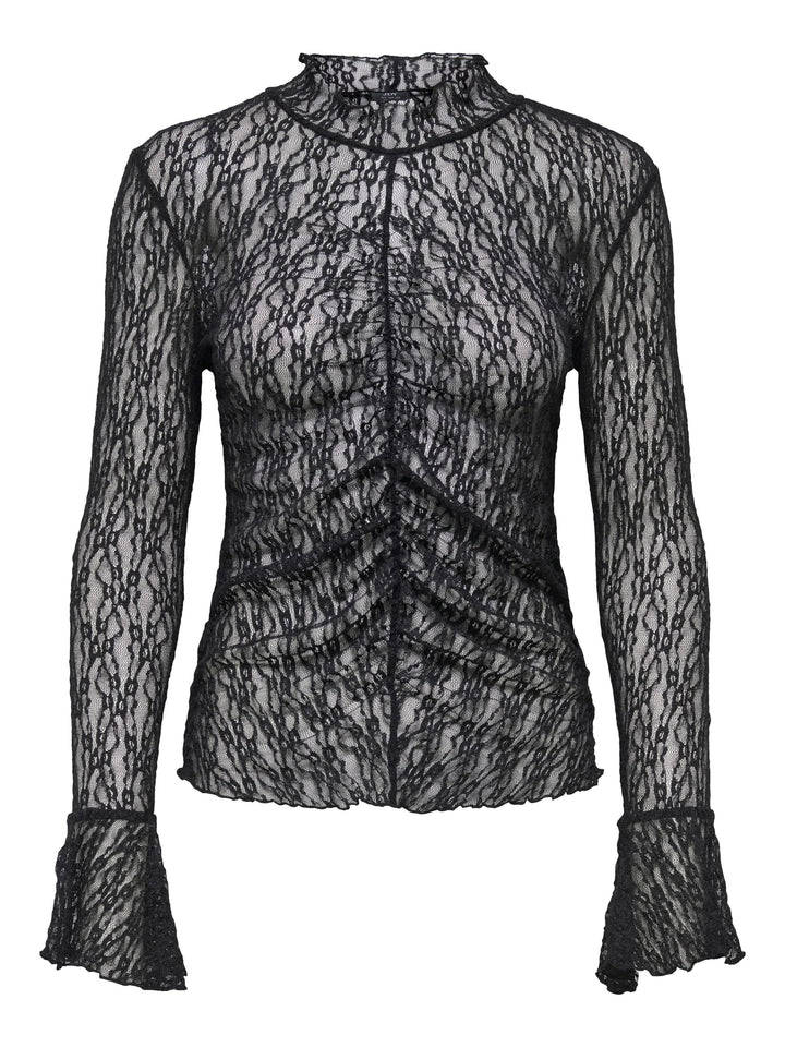 Jacqueline de Yong Lala top zwart – dames