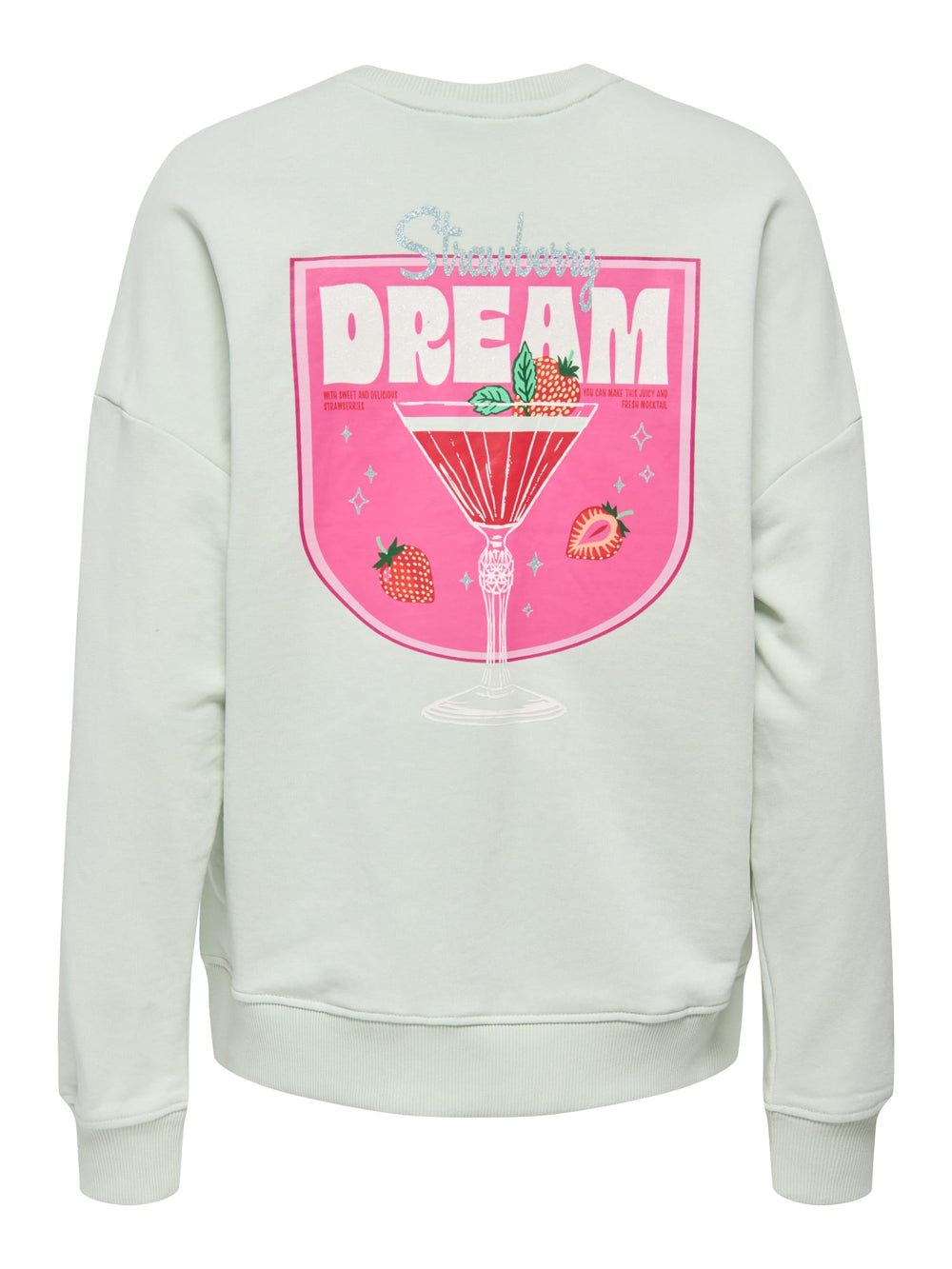 Only 15373945 Kita sweater dames mint