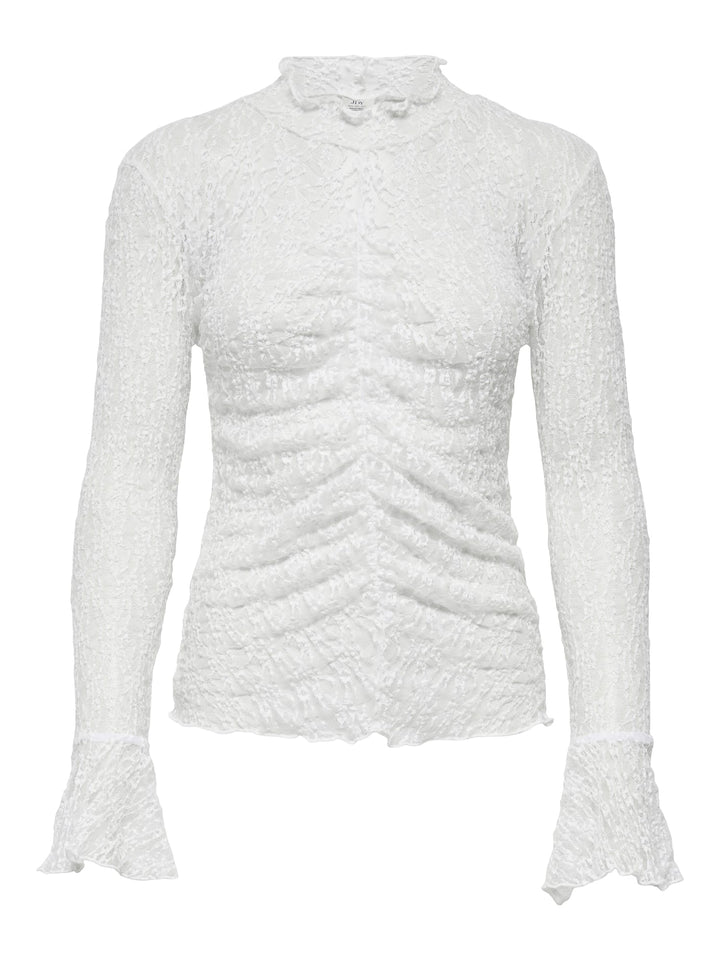 Jacqueline de Yong Lala top off-white – dames