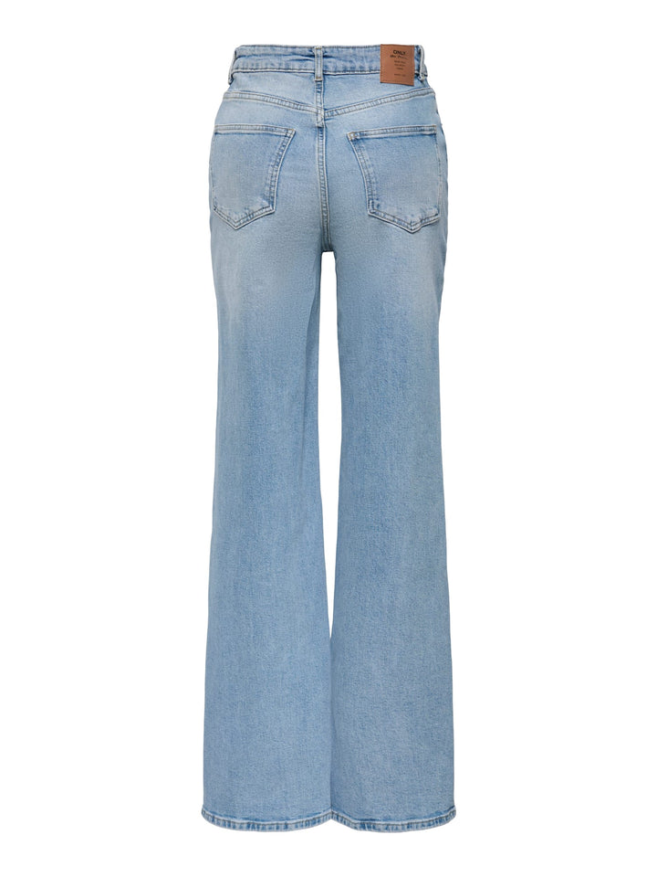 Only Juicy jeans regular-straight fit dames - blue denim - L30