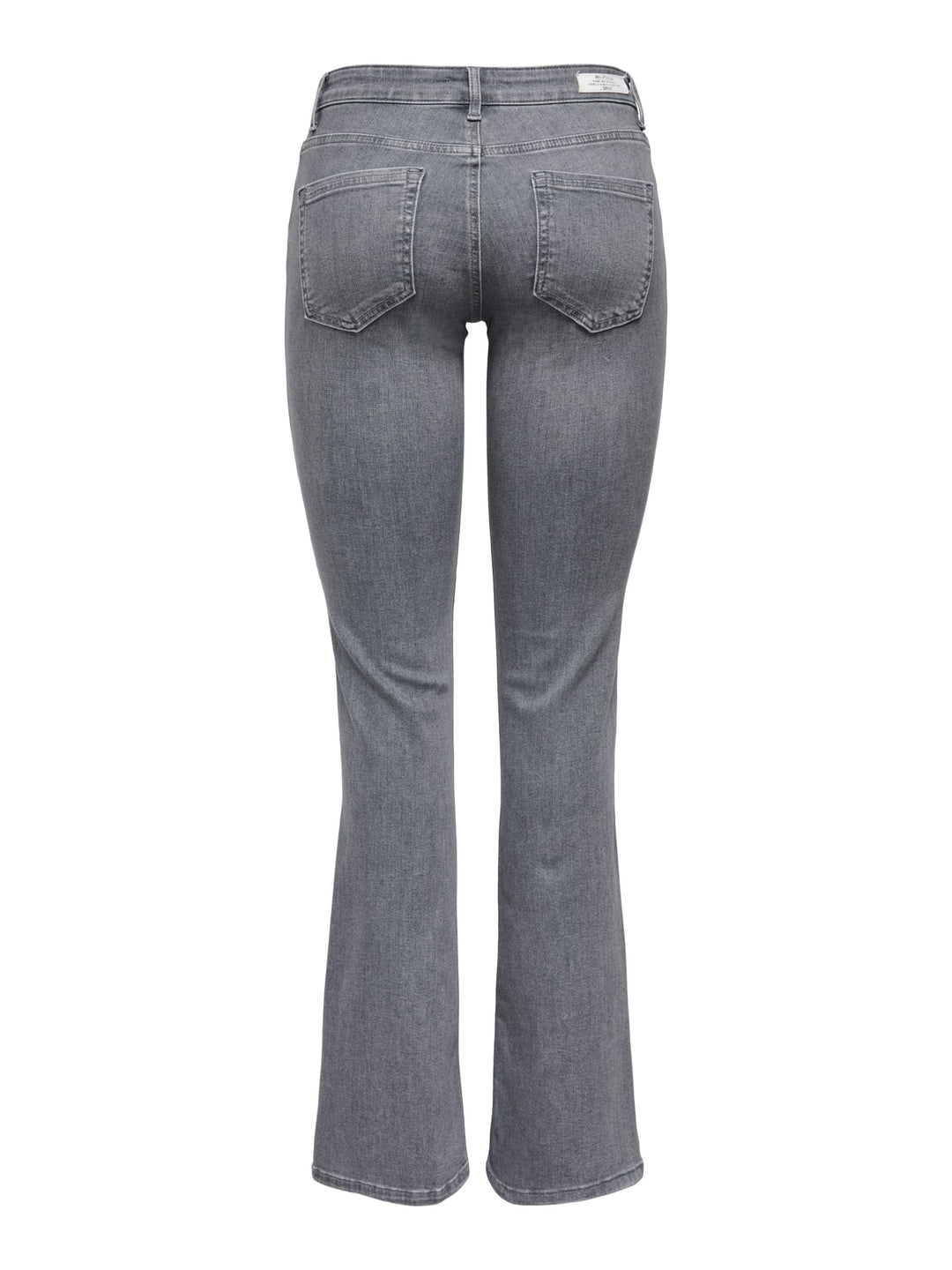 Only 15233721 blush flare jeans bootcut flare fit grey denim - L32