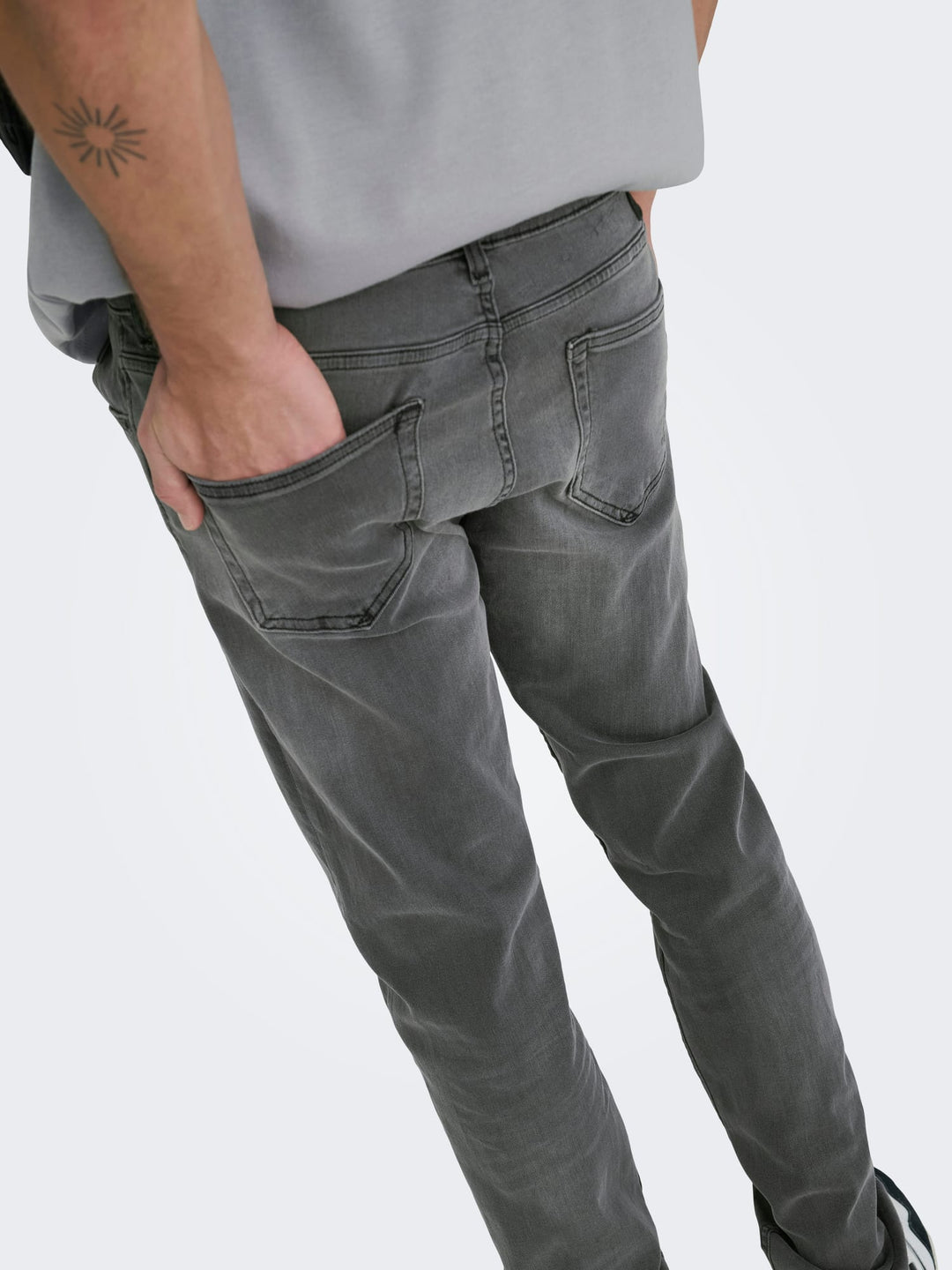 ONLY & SONS LOOM slim fit jeans black denim – heren - 34