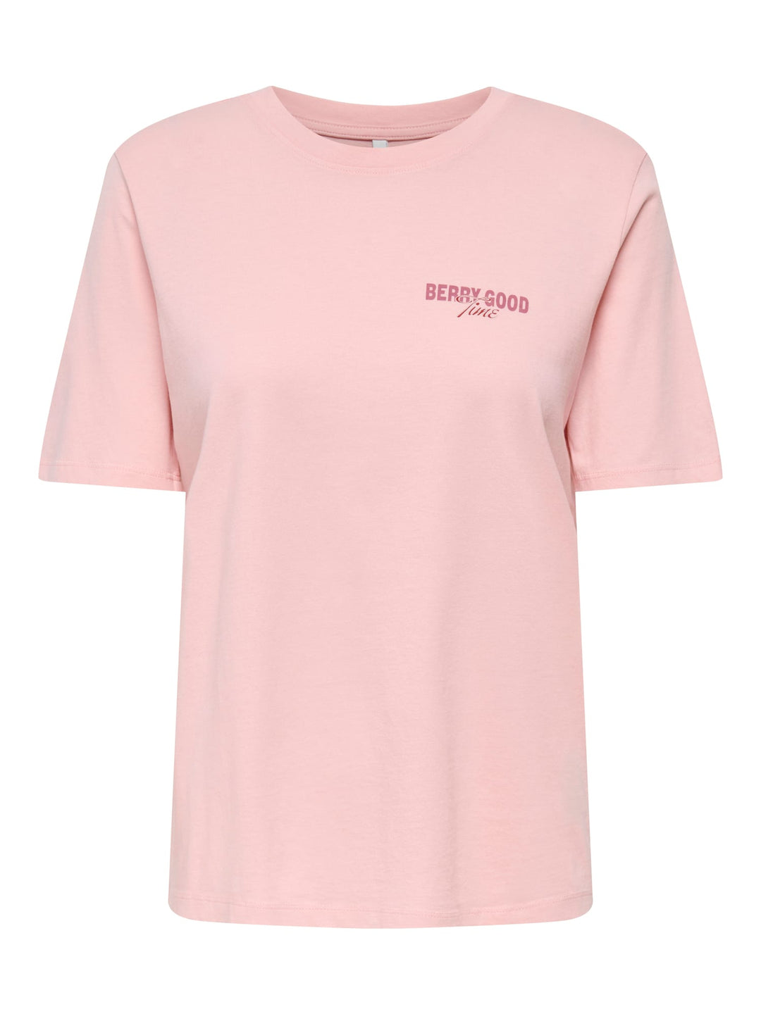 Only ONLLUCY MONJA S/S TOP JRS NOOS – dames t-shirt roze