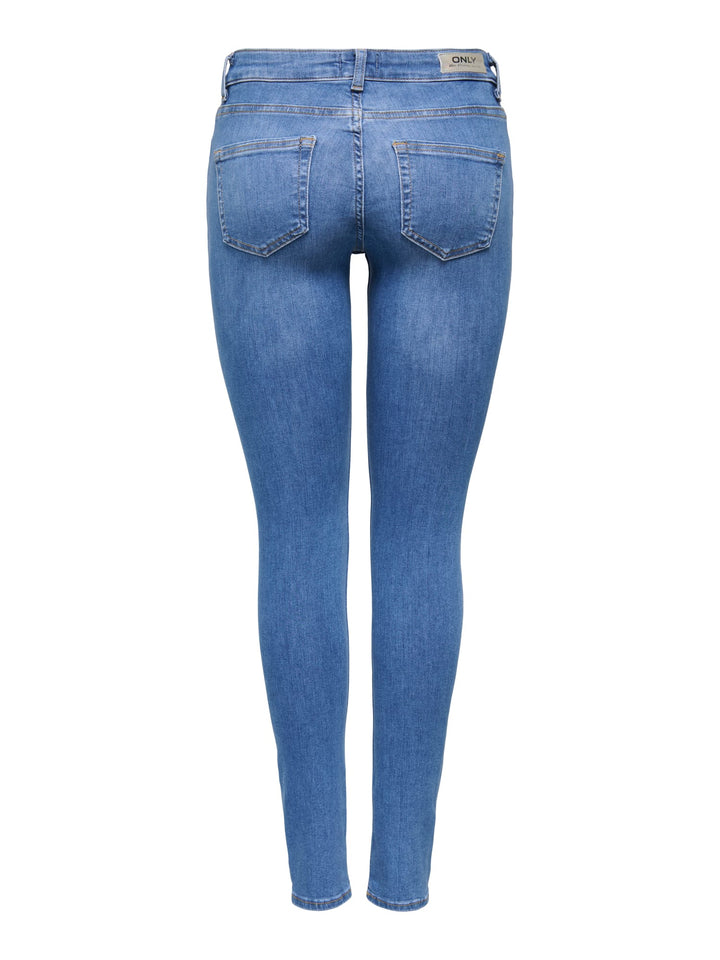 Only skinny fit jeans blauw denim – dames - Blue Denim - L30