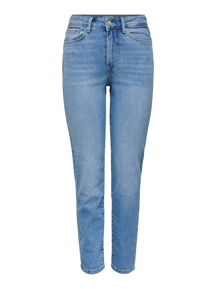 Only Emily jeans blue denim – dames regular-straight fit - L30