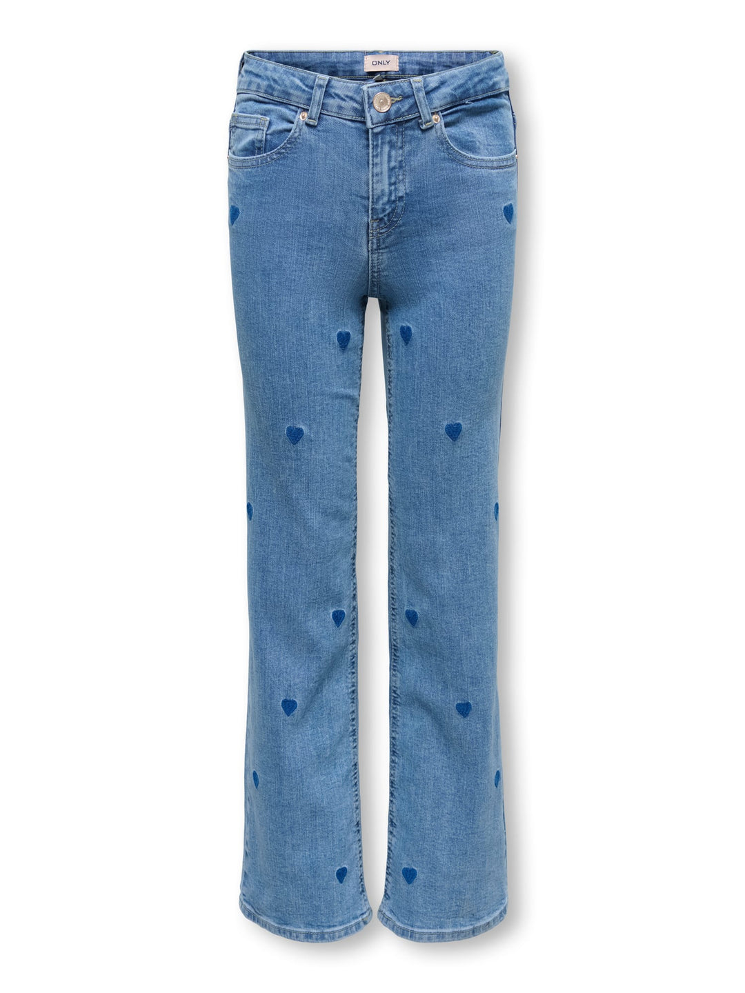 Kids Only juicy jeans loose fit - meisjes - Blue Denim