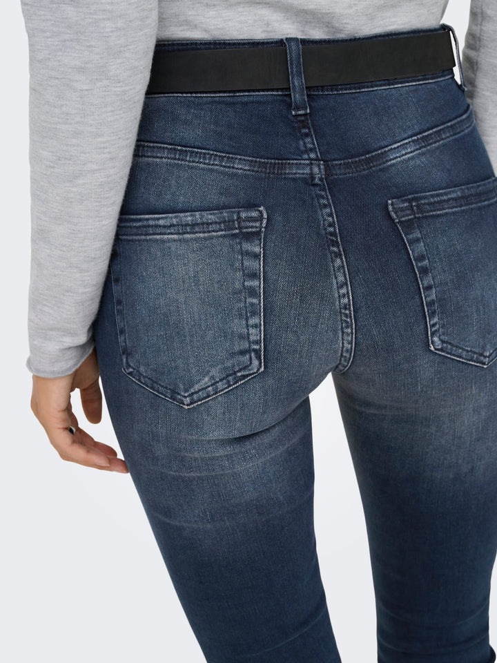 Only skinny fit jeans blauw denim – dames - Blue Denim - L34