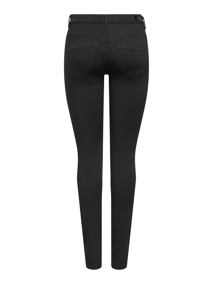 Only skinny fit jeans Forever black – dames - Zwart - L34