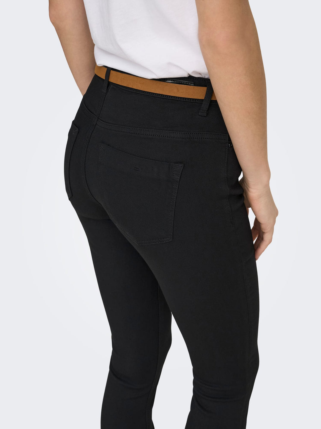 Only skinny fit jeans Forever black – dames - Zwart - L34