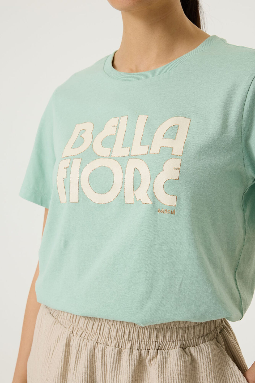 Garcia woman R260201 t-shirt mint – dames