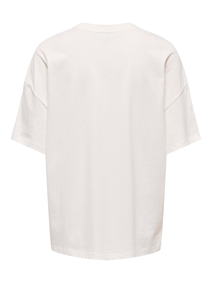 Jacqueline de Yong 15356228 Carla T-shirt dames – off-white