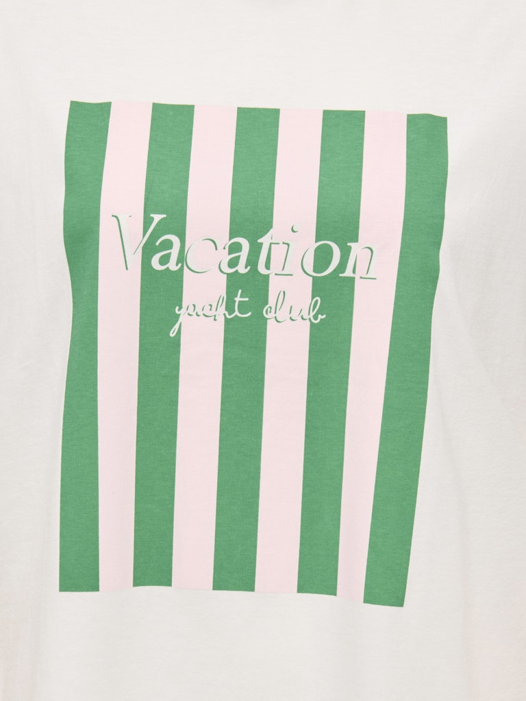 Jacqueline de Yong 15356228 Carla T-shirt dames – off-white