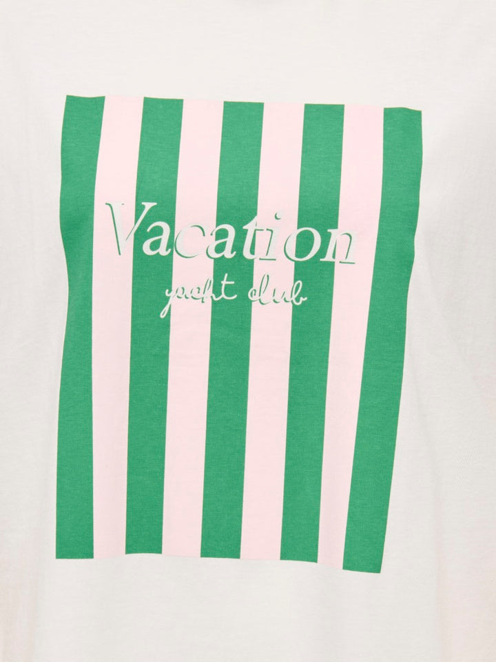Jacqueline de Yong 15356228 Carla T-shirt dames – off-white