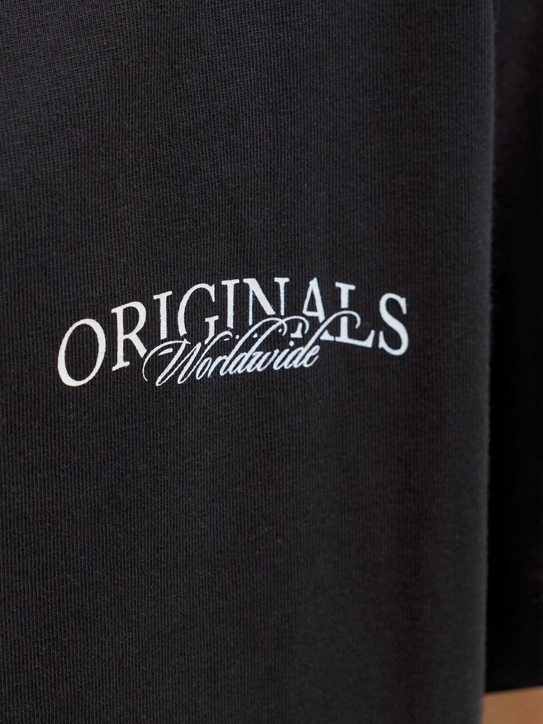 Jack & Jones Kids T-shirt Catskills zwart – jongens