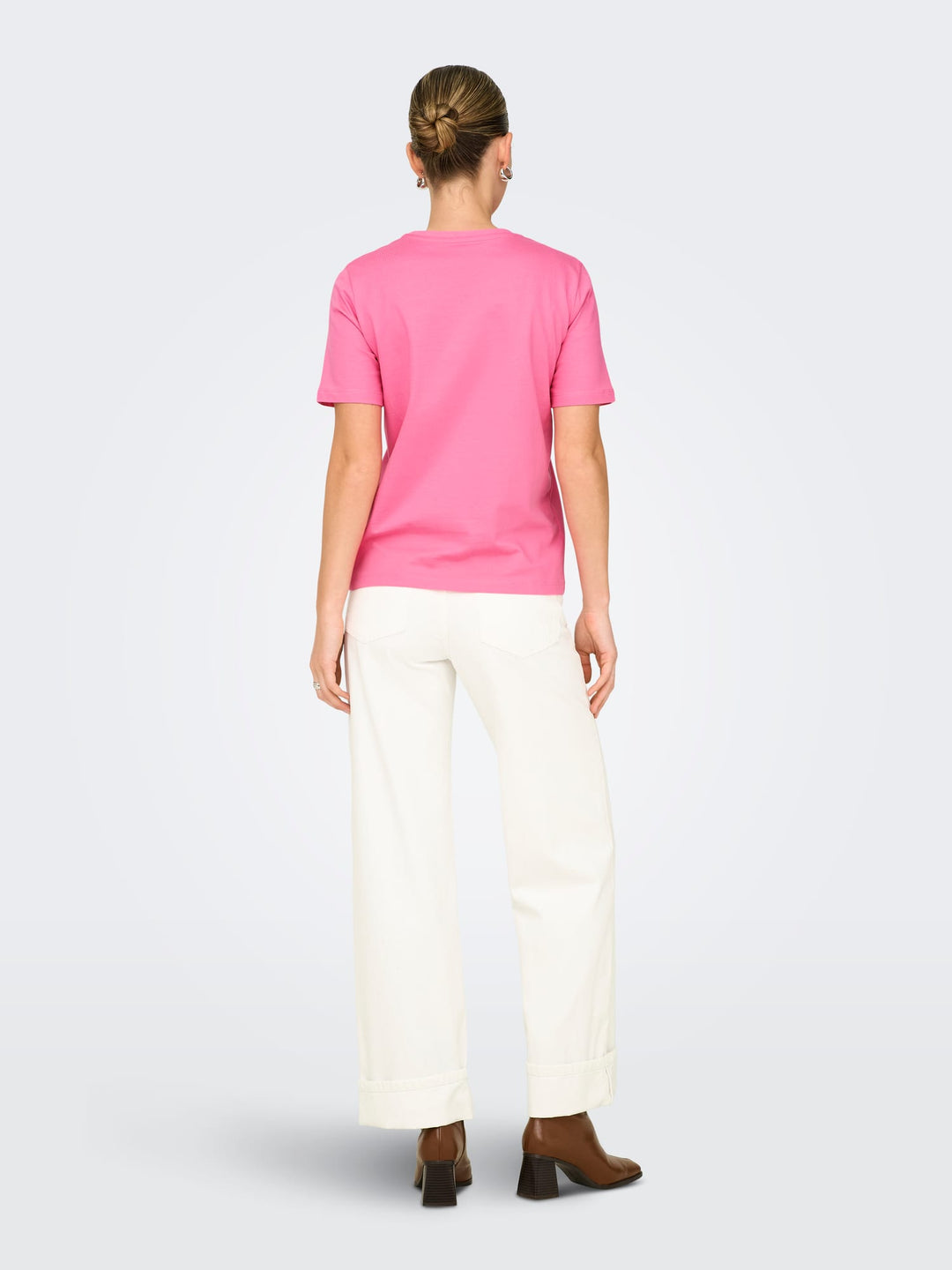 Only Freja t-shirt roze – dames