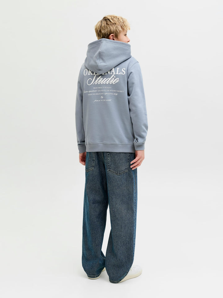 Jack & Jones Kids Norrebro hoodie rafblauw – jongens