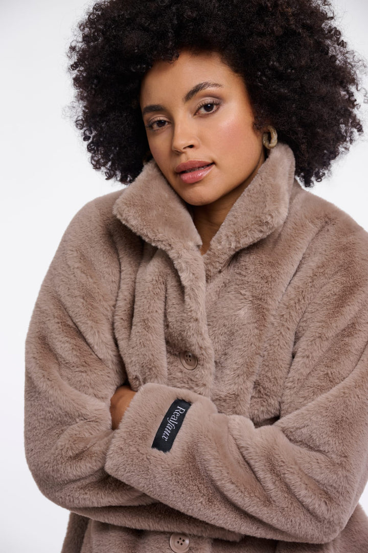 Rino & Pelle Nonna.7002611 winterjas dames – zand
