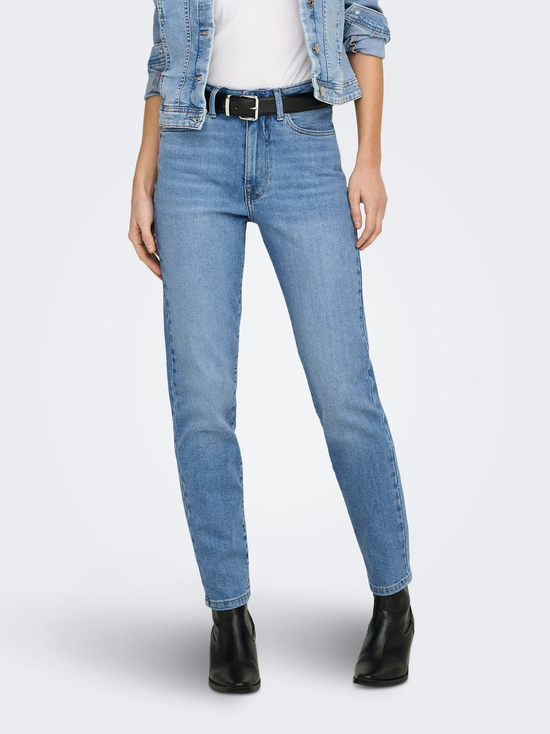 Only Emily jeans blue denim – dames regular-straight fit - L30