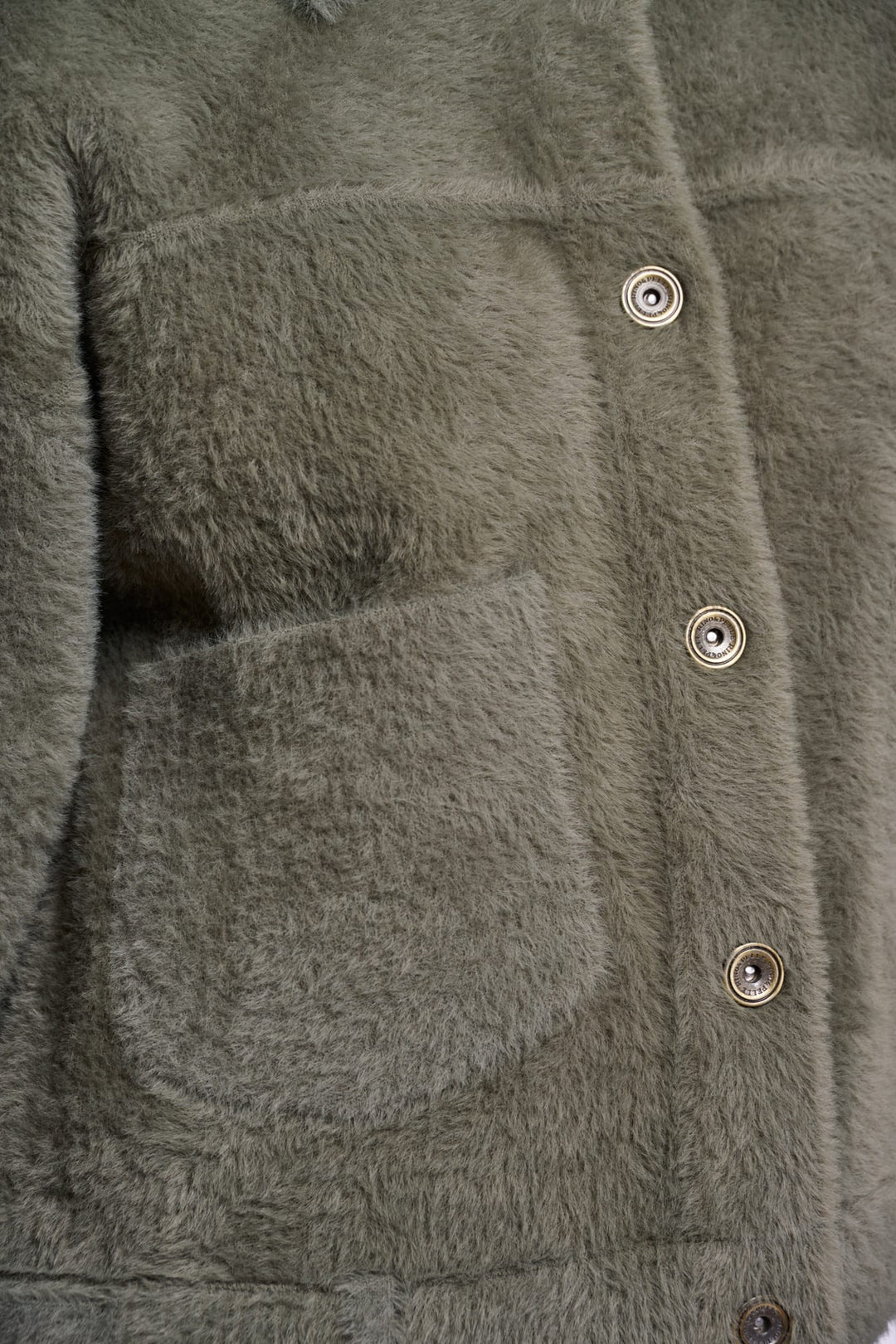 Rino & Pelle Bubbly.5002611 vest gebreid dames - olijf