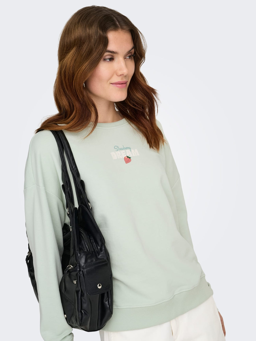 Only Kita sweater mint – dames