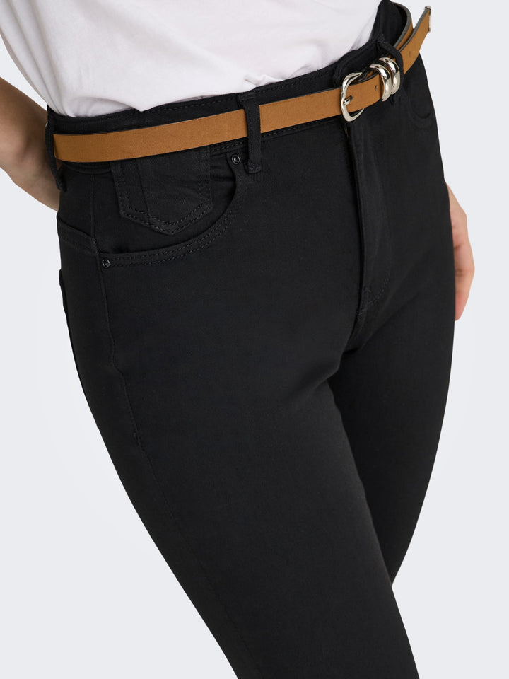 Only skinny fit jeans zwart – dames - L32
