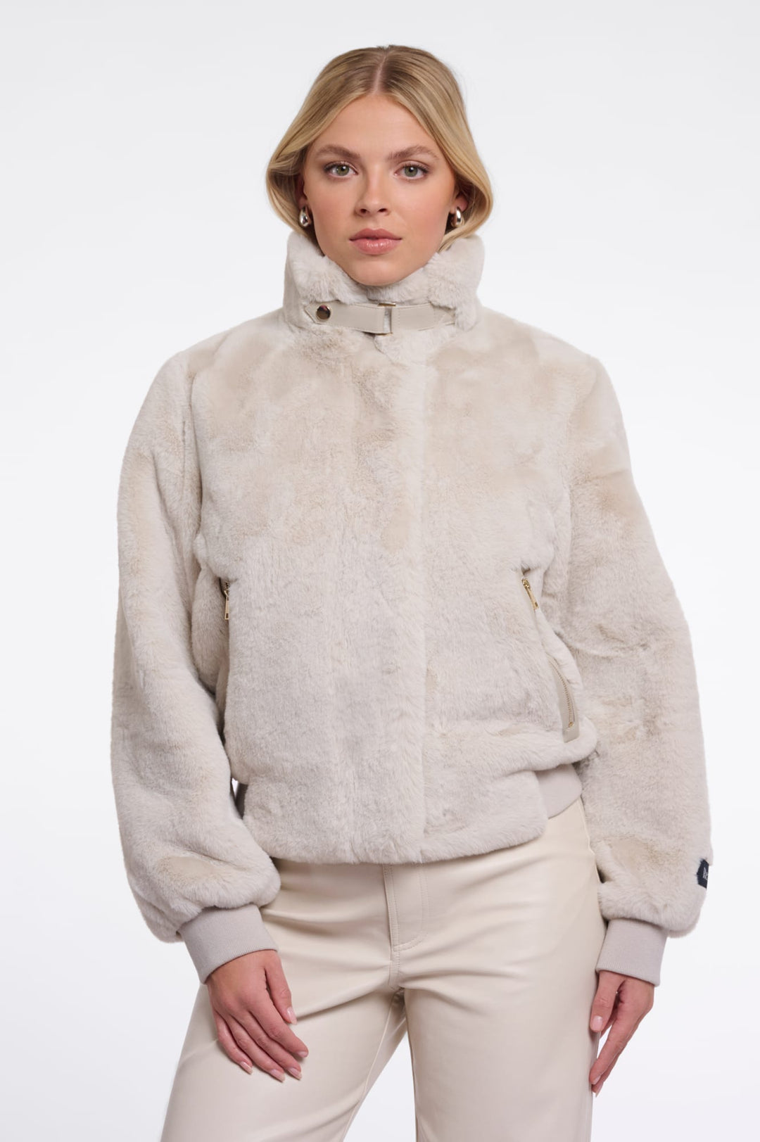 Rino & Pelle Ambra.7002611 winterjas dames – beige