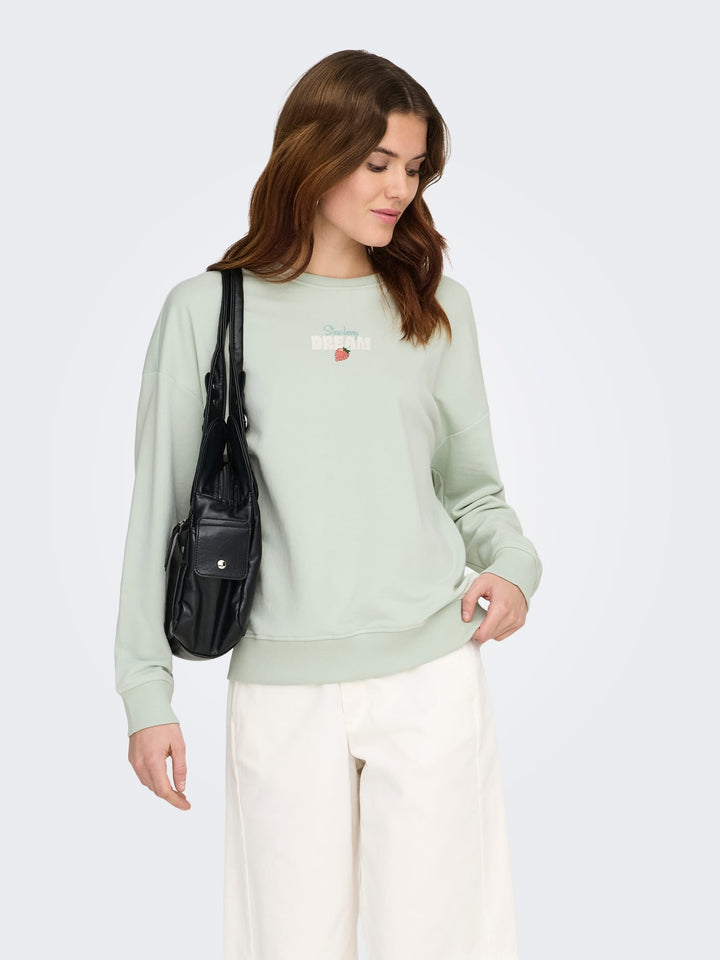Only Kita sweater mint – dames