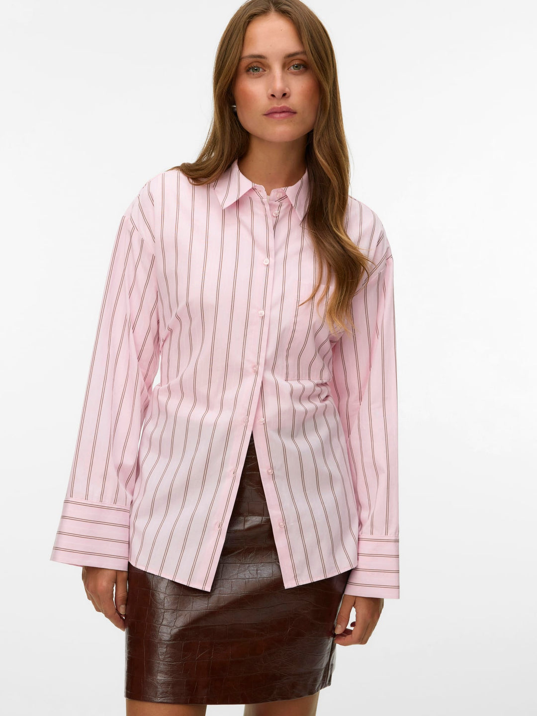 VERO MODA Gina blouse roze dessin – dames