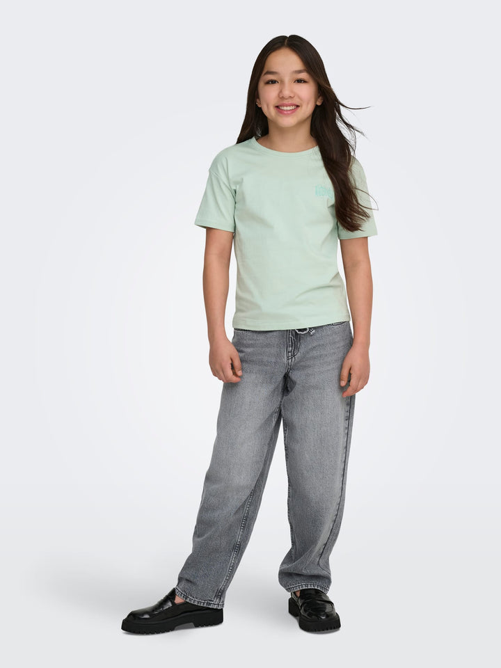 Kids Only KOGHELEN LIFE T-shirt mint – meisjes