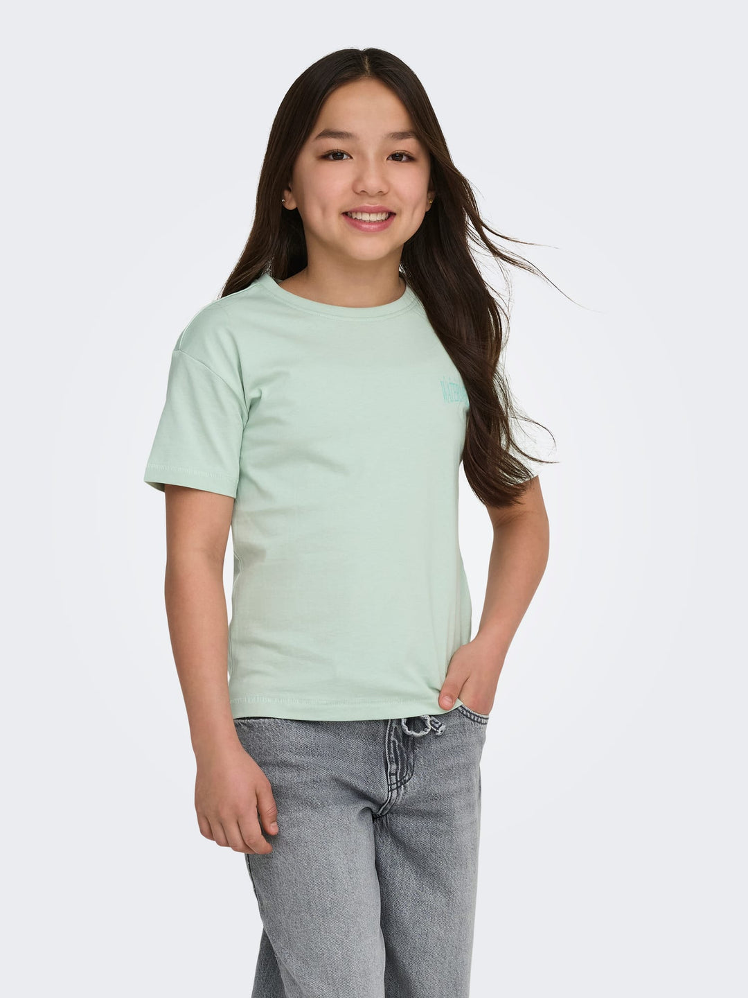 Kids Only KOGHELEN LIFE T-shirt mint – meisjes