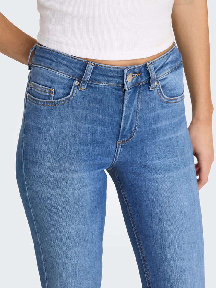 Only skinny fit jeans blauw denim – dames - Blue Denim - L32