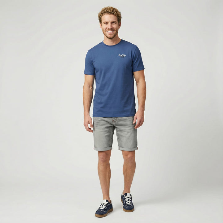 Cars men short denim heren grijs – Short Target - Grey Denim